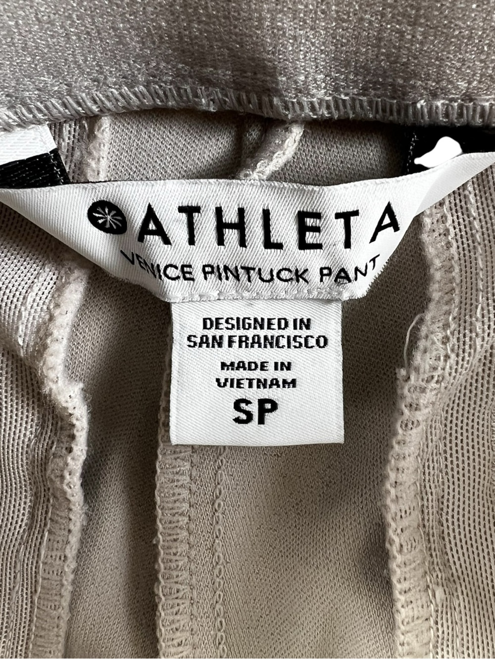 Athleta || Venice Pintuck Pant Small Ivory Beige Small - Picture 9 of 15